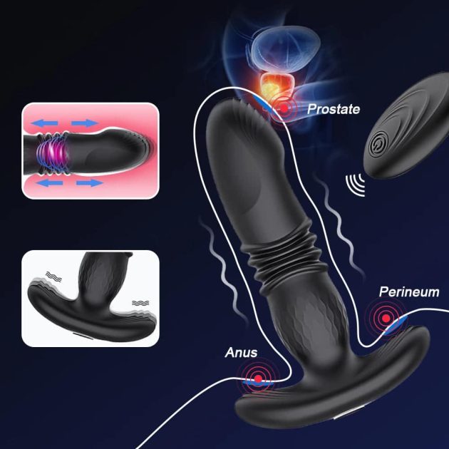 Alternative view of Butt plugs rung thụt điều khiển từ xa Zentoy® 10 chế độ