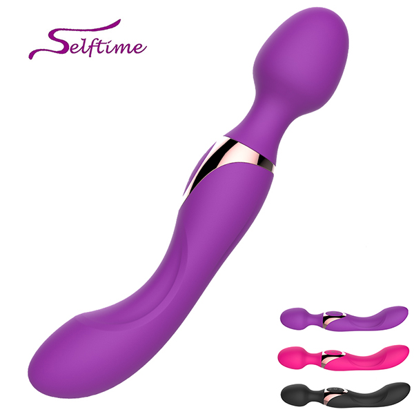 Chày rung 2 đầu cong kích thích điểm G âm đạo Selftime