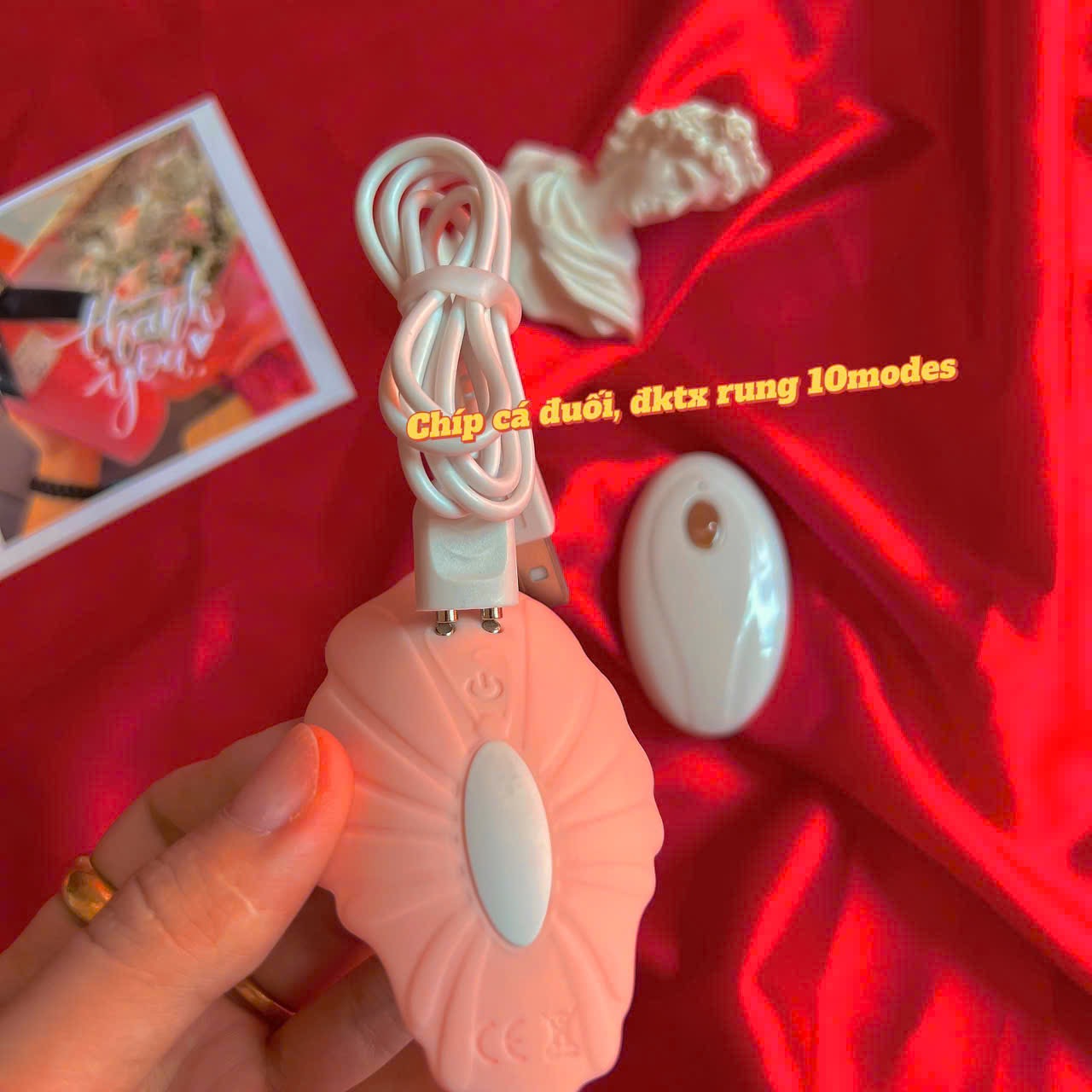 Chíp mu gắn quần lót Seashell 10 chế độ, điều khiển từ xa - Ảnh 3