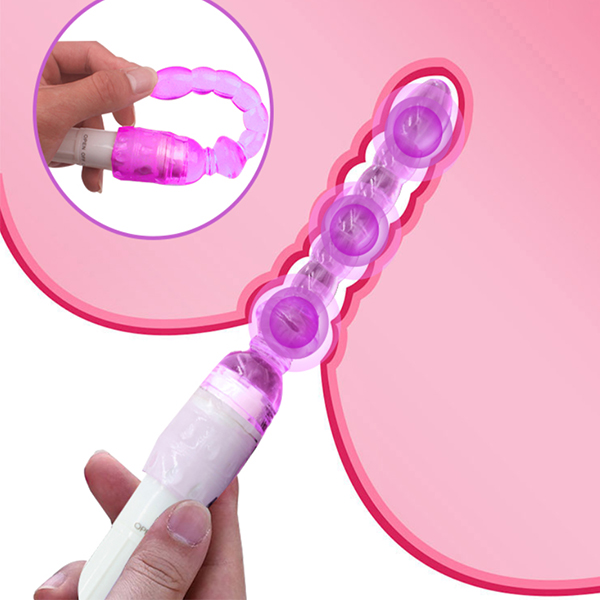 Alternative view of Chuỗi hạt rung massage hậu môn Vibrator Anal Beads
