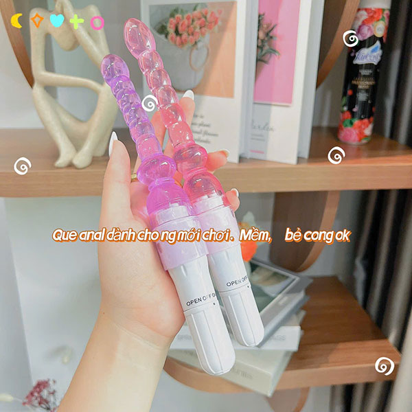 Chuỗi hạt rung massage hậu môn Vibrator Anal Beads