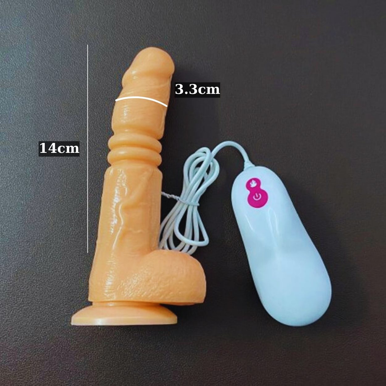 Alternative view of Dương vật giả gắn tường Fanala rung thụt 5 chế độ, sạc pin
