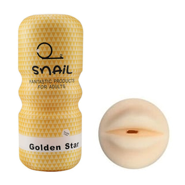 Cốc thủ dâm Snail Golden Star (hình miệng)