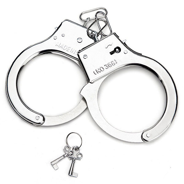 Còng số 8 thép không gỉ chơi BDSM