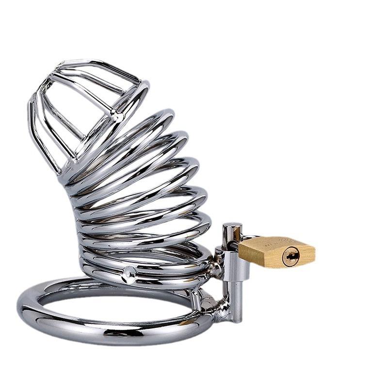 Alternative view of Khóa dương vật inox hình tim - Size 5cm (Lớn)