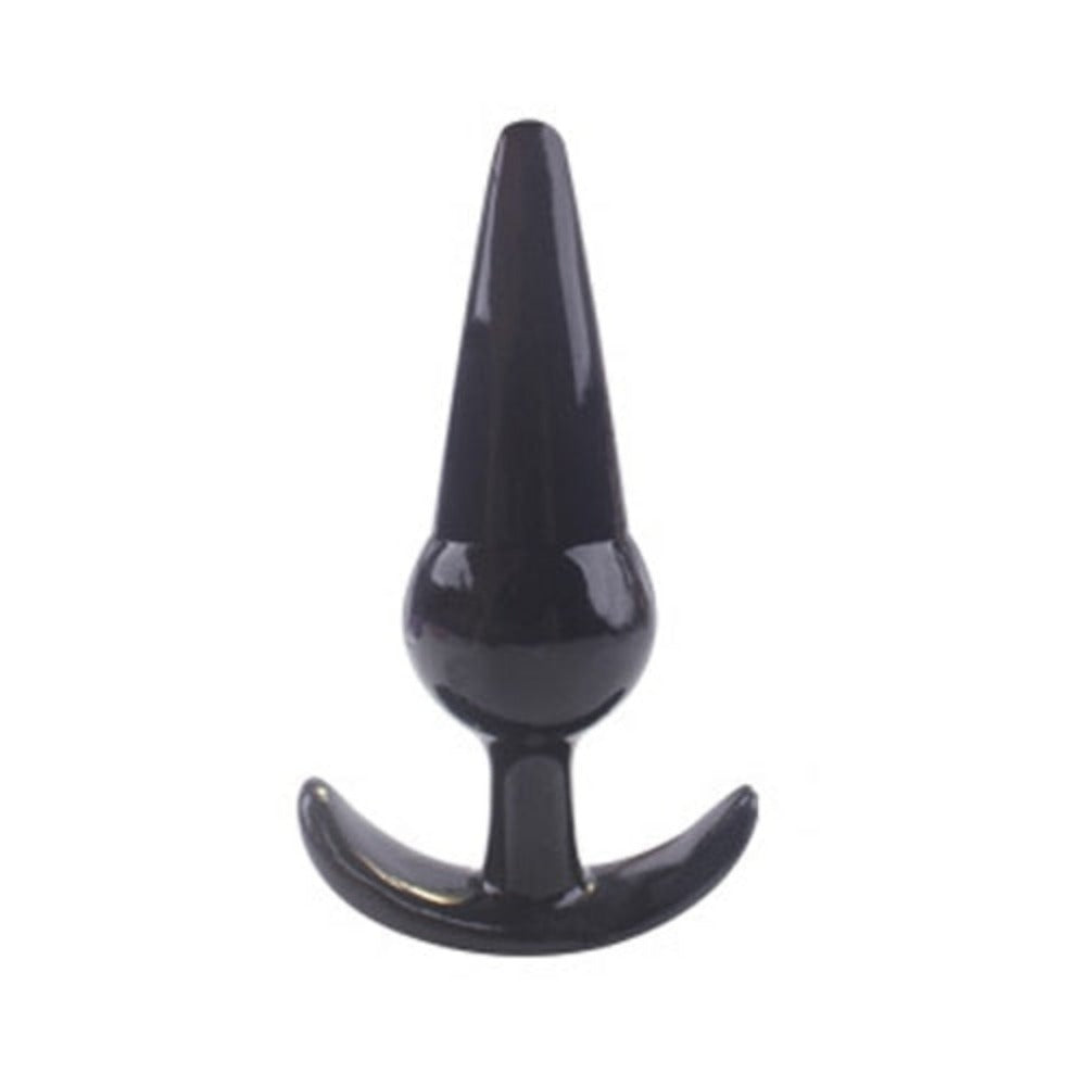 Butt plugs silicon mỏ neo 12,7cm (Đen)