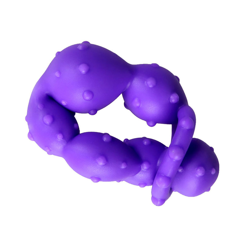 Alternative view of Chuỗi hạt gai silicon kích thích hậu môn Tailored Va1