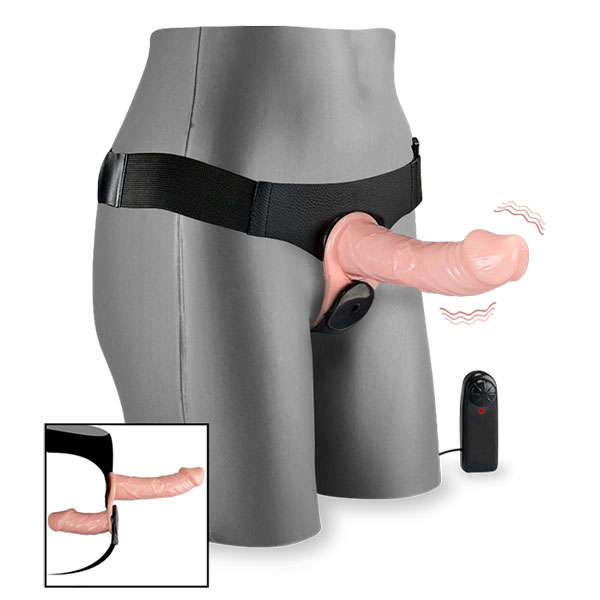Dương vật giả 2 đầu dây đeo cho les Double Heads Strap On (cỡ lớn)