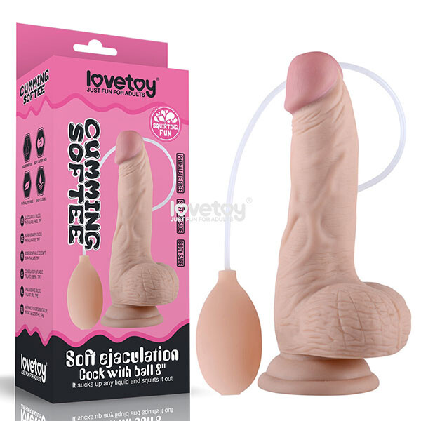 Dương vật giả bắn tinh như thật Lovetoy Cumming
