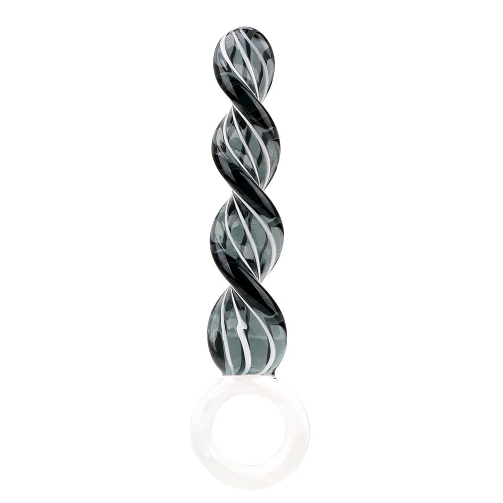 Anal bead thủy tinh xoắn kích thích lỗ nhị sung sướng - Ảnh 6