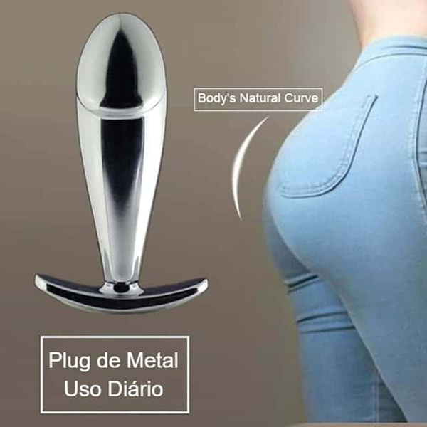 Anal Plug hình dương vật inox