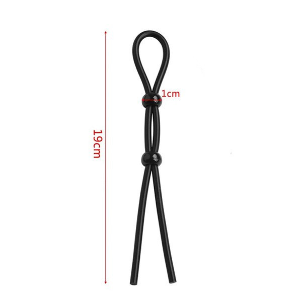 Cockring dây thắt nhựa dẻo đa năng - Ảnh 5