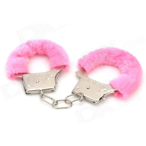 Còng số 8 lót lông SM (hồng)