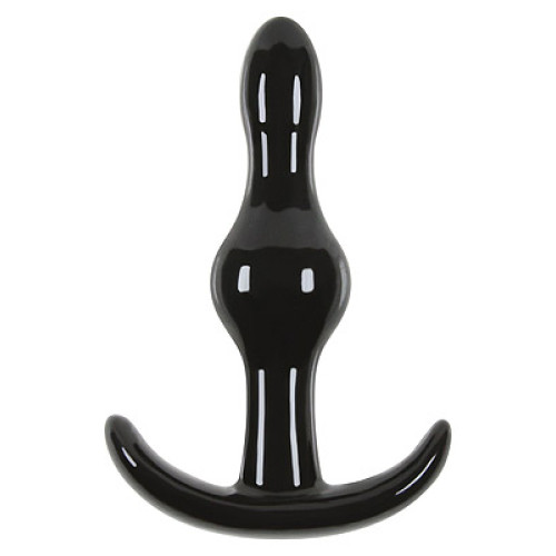 Alternative view of Phích cắm hậu môn silicone size mini (đen)