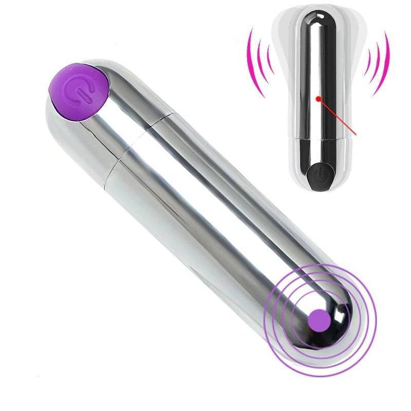 Trứng rung inox mini sạc pin siêu mạnh