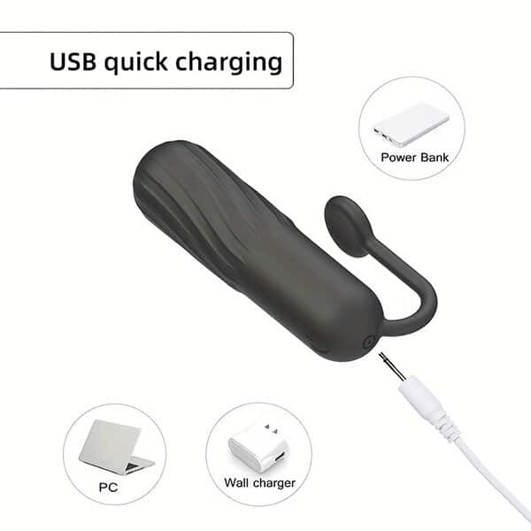 Đạn rung mini Massager 10 chế độ siêu mạnh - Ảnh 4