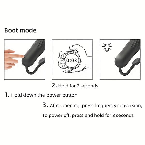 Đạn rung mini Massager 10 chế độ siêu mạnh - Ảnh 5