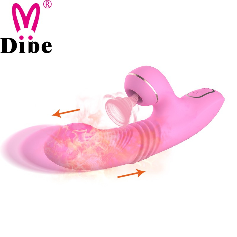 Alternative view of Dương vật giả đa năng Sex Massager rung thụt bú mút âm vật