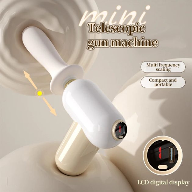 Alternative view of Dương vật giả súng máy cầm tay Mini Fascial