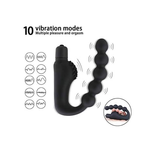 Alternative view of Máy rung chuỗi hạt massage tuyến tiền liệt hậu môn HM106