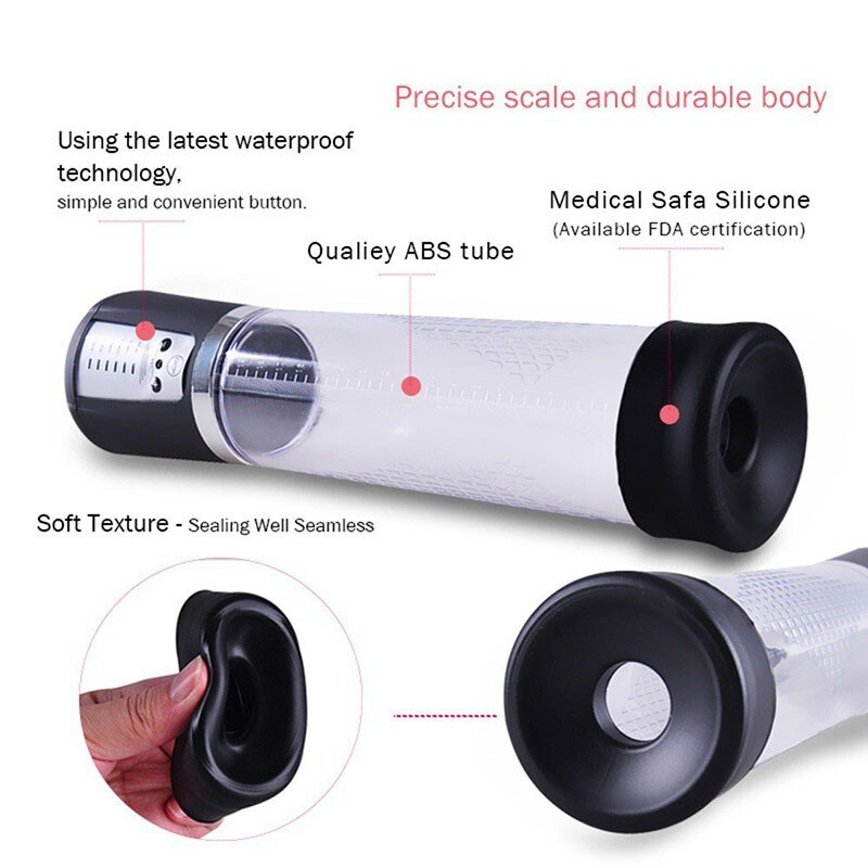 Máy tập tăng kích thước dương vật tự động Passion Pump, sạc pin - Ảnh 7
