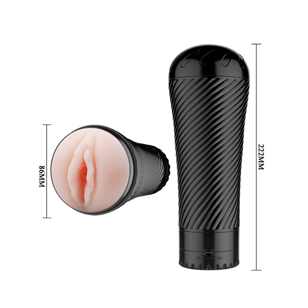 Alternative view of Âm đạo giả đèn pin Baile Pink Pussy có rung cao cấp
