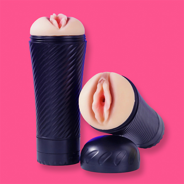 Âm đạo giả đèn pin Baile Pink Pussy có rung cao cấp
