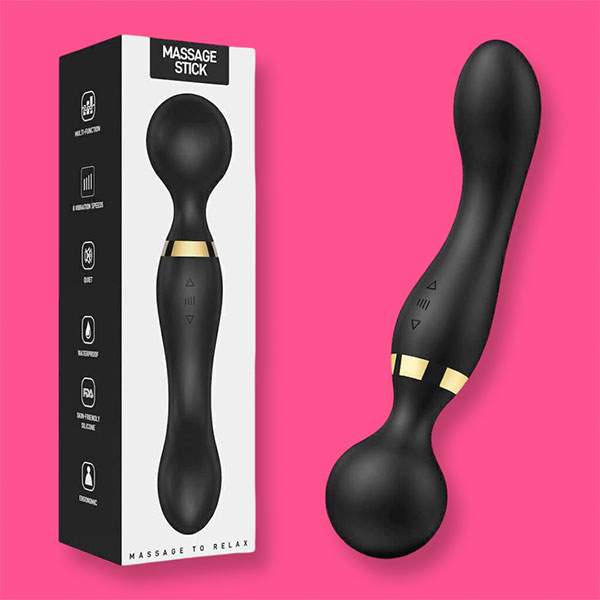 Chày rung tình yêu 2 đầu Massage Stick 10 tần số